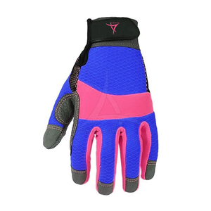 Guantes de Trabajo de Uso General, Industriales, Mecánicos, Resistentes a Impactos, Anticorte, de Spandex y Cuero Sintético - Product Image 5