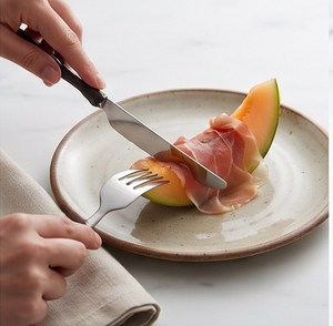 Elegante Juego de Cubiertos de Metal con Mangos en Forma de Rama de Árbol, Acabado Espejo, Apto para Lavavajillas, Vajilla para Bodas - Product Image 3