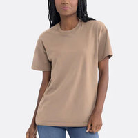 T-shirts en jersey respirant et écologique 60/40 en coton peigné léger 100 % coton peigné filé à l'anneau, polyester/coton