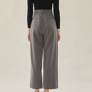 Pantalones Deportivos Casuales de Pierna Ancha con Efecto Desgastado, Pantalones Cargo Personalizados para Deportes al Aire Libre, Pantalones Anchos para Mujer - Product Image 3