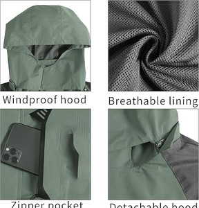 Summit Series Two-Tone Softshell – Weather-Resistant Hiking <b>Jacket</b> with Reinforced Shoulders & Storm <b>Hood</b> Softshell <b>Jacket</b> - Product Image 5