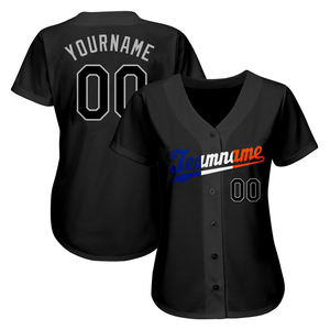 Nueva Camiseta de Softbol Personalizada con Logotipo y Nombre del Jugador del Equipo, Camisa de Béisbol Cómoda con Botones Completos para Mujer - Product Image 2