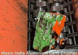 Broyeur de canettes en aluminium avec capacité de broyage de 1500 kg/h pour application industrielle, broyeurs de ferraille semi-automatiques - Product Image 4