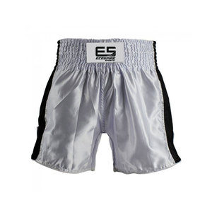 Créez votre propre logo - Shorts de Muay Thai pour hommes les plus vendus - Tissu satiné/polyester sur le devant - Séchage rapide et respirant - Product Image 2