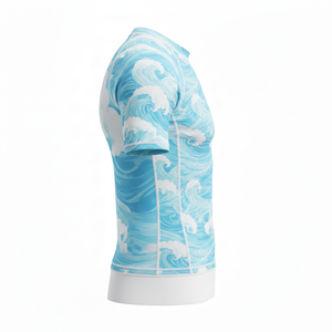 Camiseta de compresión duradera sublimada para hombres, mujeres y niños, para MMA, BJJ, Jiu Jitsu, entrenamiento sin gi, personalizada, al por mayor, traje de baño - Product Image 3