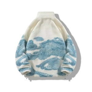 High Quality Bulk Custom Logo Oversized Winter Polar Sherpa Sport <b>Cycling</b> Hunting Fleece <b>Jacket</b> for <b>Men</b> Oversized <b>Jacket</b> - Product Image 5