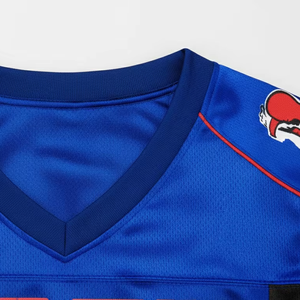 Camiseta de fútbol americano personalizada de poliéster y malla, uniforme deportivo para equipos - Product Image 4