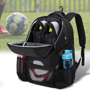 Vente d'usine NAHEED SPORTS Sac de transport pour ballon de football américain et accessoires, haute qualité, usage extérieur, unisexe, pour rangement de ballons et transport de chaussures - Product Image 5