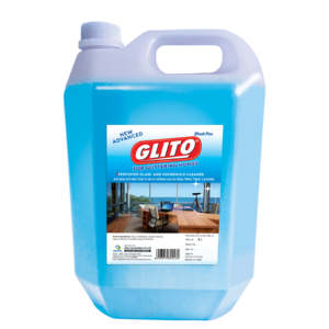 Limpiador de Vidrios Líquido Glito Professional Shine Ecológico de 5 Litros con 80% de Ingredientes Activos, Fórmula de Acción Rápida y Sin Rayas - Product Image 1