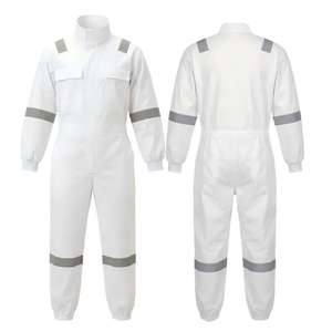Wholesale <b>Men</b>’s Hi Vis <b>Work</b> Coveralls Reflective Strip Safety <b>Overalls</b> Construction Workwear Industrial <b>Work</b> Uniform - Product Image 6
