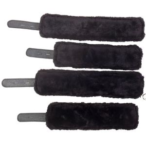 Real Cowhide Leather Collar and Leash Set with Heavy Hardware - Product Image 5