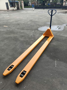 Chariot à palettes manuel durable 540x2500mm capacité de levage 2000 kg ICHIMENS équipement de levage pour transport en entrepôt 100% neuf - Product Image 4