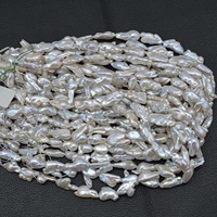 Perlas de Agua Dulce Naturales de 14 mm, 16 mm, 18 mm, Forma Barroca Irregular, Diseño de Joyería de Lujo, Perlas de Alto Brillo de Proveedor