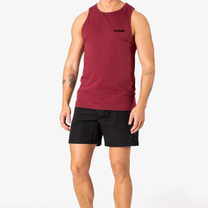 Camiseta sin mangas de diseño moderno, color sólido, corte holgado para la moda urbana diaria, camisetas sin mangas para hombre - Product Image 1
