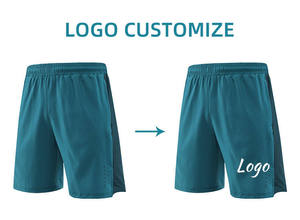 Pantalones Cortos Deportivos de Algodón Personalizados para Hombre, de Secado Rápido y Transpirables, para Fitness, Running, Gimnasio - Product Image 2