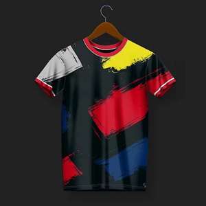 เสื้อยืดคุณภาพสูง 180 กรัม ผ้าฝ้ายแท้ 100% คอกลม แขนสั้น ทรงโมเดิร์น สำหรับผู้ชาย - Product Image 3