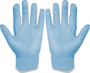 Guantes de Bateo Adiha Impex, Color Azul Cielo, Cuero Acolchado, Cierre de Velcro, Unisex, para Adultos, Entrenamiento - Product Image 2
