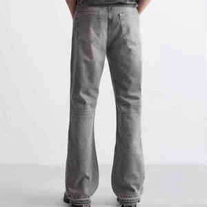 Jean en denim évasé de haute qualité pour homme – Style décontracté et streetwear - Product Image 2