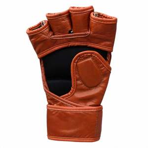 Guantes de Grappling de Piel Sintética PU Personalizados |   Guantes de Entrenamiento de Artes Marciales de Taekwondo con Palma Abierta, Fabricante Directo de Sialkot, Pakistán - Product Image 4