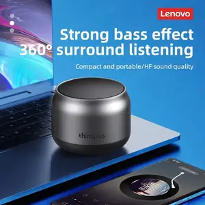 オリジナルLenovoK30ポータブルHifiBluetoothワイヤレススピーカー防水USB屋外スピーカー音楽サラウンドベースボックスマイク