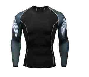 Camisetas de Compresión Sublimadas Personalizadas de Alta Calidad para MMA, Camiseta de Compresión para Hombre al por Mayor - Product Image 3