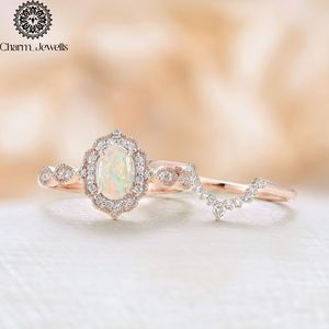 Bague de Fiançailles et d'Éternité Classique pour Femme Charm_Jewells en Or Rose Plaqué Or 18K avec Moissanite Taille Coussin et Sertissage à Griffes IGI - Product Image 5