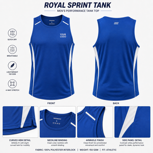Mesh Tank Top Blank Plain <b>No</b> <b>Logo</b> Wide Strap Design Quick Dry Polyester Fabric Custom Factory Direct For Yoga Fitness Soft - Product Image 4