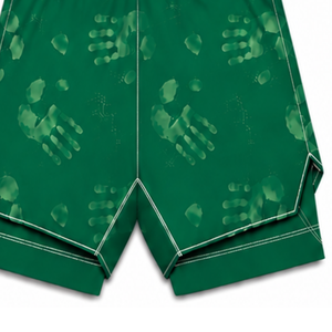 Shorts de Baño Verdes y Blancos, Ligeros, de Secado Rápido, Transpirables, con Cordón en la Cintura, para Entrenamiento, Deportes Acuáticos - Product Image 4