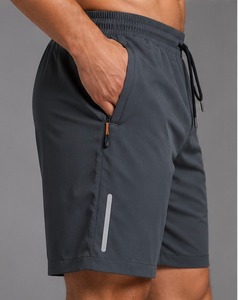Pantalones Cortos Deportivos de Satén para Hombre, Cintura Media, Casuales, de Alta Calidad, Secado Rápido, Transpirables, Servicio OEM, Gran Venta, Ropa de Entrenamiento - Product Image 2