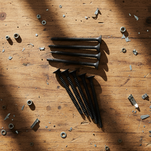 Vis à cloison sèche PDC de 9 pouces, classe 8.8, à pointe de perçage, autoperceuse, tête bombée/à cornet, à empreinte Phillips (PH2), en acier au carbone - Product Image 1