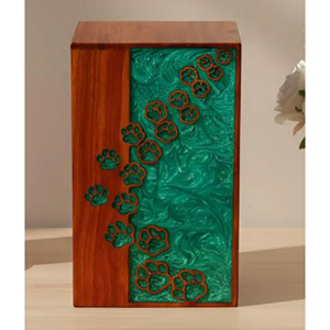 Personalized Rosewood Cremation Urn: Custom Engraved Classic Car Urn <b>Memorial</b> <b>Keepsake</b> by AYAANS - Product Image 2