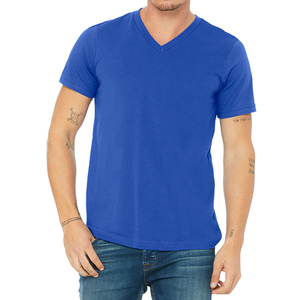 T-shirt blanc uni personnalisé pour homme, col rond, coupe classique, 100 % coton, confortable, séchage rapide, respirant, été 2025 - Product Image 4