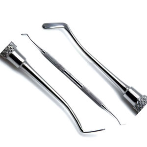 Instruments dentaires en composite de haute qualité, double embout 2 mm, pour des restaurations et réparations précises (référence 754-1) - Product Image 1