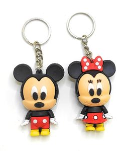Porte-clés 3D en silicone Tom & Jerry, motif dessin animé mignon, avec breloque et crochet métallique, article promotionnel pour hommes et femmes - Product Image 3