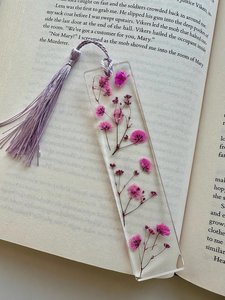 Marque-pages décoratifs personnalisés en résine avec logo sur mesure, design Art Déco, nom unique, pour livres, Coran, cadeau réfléchit pour Diwali - Product Image 3