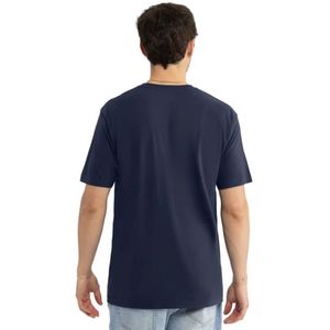 T-shirt tubulaire vierge pour homme en coton premium, col rond, personnalisable OEM ODM, vêtement décontracté pour impression - Product Image 2