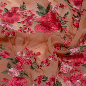 Malty embroidery fabric wholesale embroidery fabric lace fabric sequin fabric garment fabric apparel fabric global export supply - Product Image 5