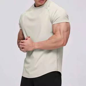 Fitness & Yoga Wear Shirt Oversized Lightweight <b>Tshirt</b> Custom O-Neck Slim Fit Quick Dry T Shirt Plus Size Men's T-Shirts for Men - Product Image 1
