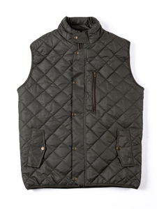 <b>Men's</b> <b>Black</b> Stand Collar Quilted <b>Vest</b> Windproof Casual Outerwear Polyester Wadding Zipper Closure Solid Color Regular Length - Product Image 4