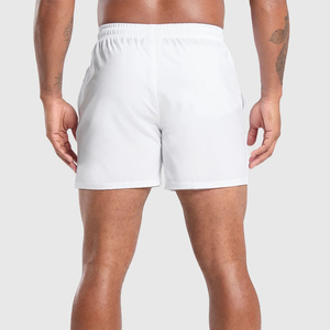 Shorts de sport décontractés pour hommes – Collection 2025 – Entraînement, fitness, musculation, course à pied – Coton et élasthanne – Couleur unie - Product Image 4