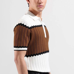 High Street Style Printed <b>Half</b> Sleeve Men Polo <b>Shirts</b> Multi Color Custom Design Men Polo <b>Shirts</b> - Product Image 6