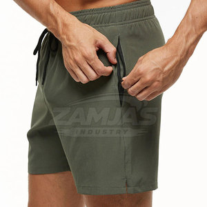 Shorts en nylon pour hommes à marque privée, faible MOQ, prix de gros, produit très vendu, shorts décontractés pour hommes avec cordon de serrage - Product Image 5