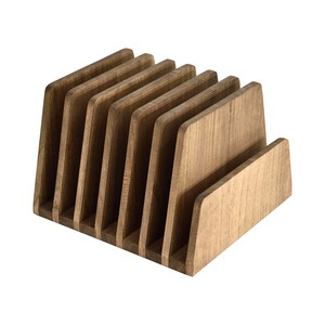 Handcrafted Acacia Wood Desktop <b>File</b> <b>Organizer</b> - Wholesale B2B Supply - Product Image 4
