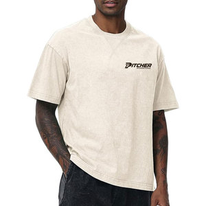 Camiseta Exclusiva con Lavado Ácido para Hombre, Estilo Urbano Moderno, Tela Premium, Cómoda, Informal y a la Moda - Product Image 1