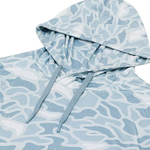Sudadera con Capucha Camuflada para Hombre, Mezcla de Algodón y Poliéster, Diseño Lavanda, Capucha con Cordón, Bolsillos Laterales, Estilo Urbano - Product Image 3