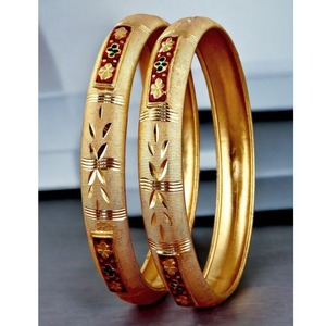 Trendy Multi Layer Crystal Gold Plated Bangle <b>Bracelet</b> for Women Stylish Party Wear Designer Jewelry <b>Set</b> - Product Image 5