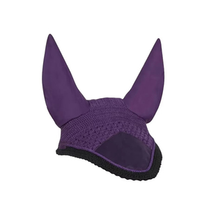 Bonnet anti-mouches pour chevaux en maille avec oreilles pointues, léger, lavable, respirant, séchage rapide, protection contre les mouches - Product Image 2
