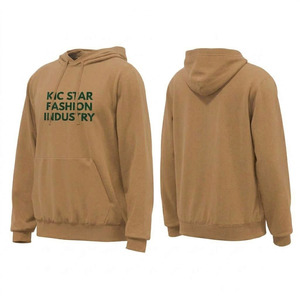 Sudadera con Capucha de Felpa de Algodón con Logotipo Bordado Personalizado de Alta Calidad, Fabricante de Ropa Urbana de Peso Pesado en Pakistán - Product Image 4