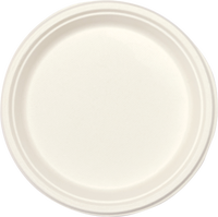 Assiettes rondes jetables compostables de qualité supérieure, 9 pouces (225 mm de diamètre), 18 mm de profondeur, écologiques, durables, non toxiques, vaisselle alimentaire