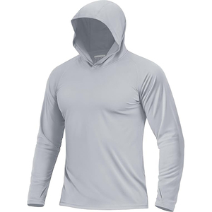 Sweat-shirt de sport pour homme en coton mélangé, pull-over pour la gym, l'entraînement, la course à pied, vêtement décontracté pour tous les jours - Product Image 1